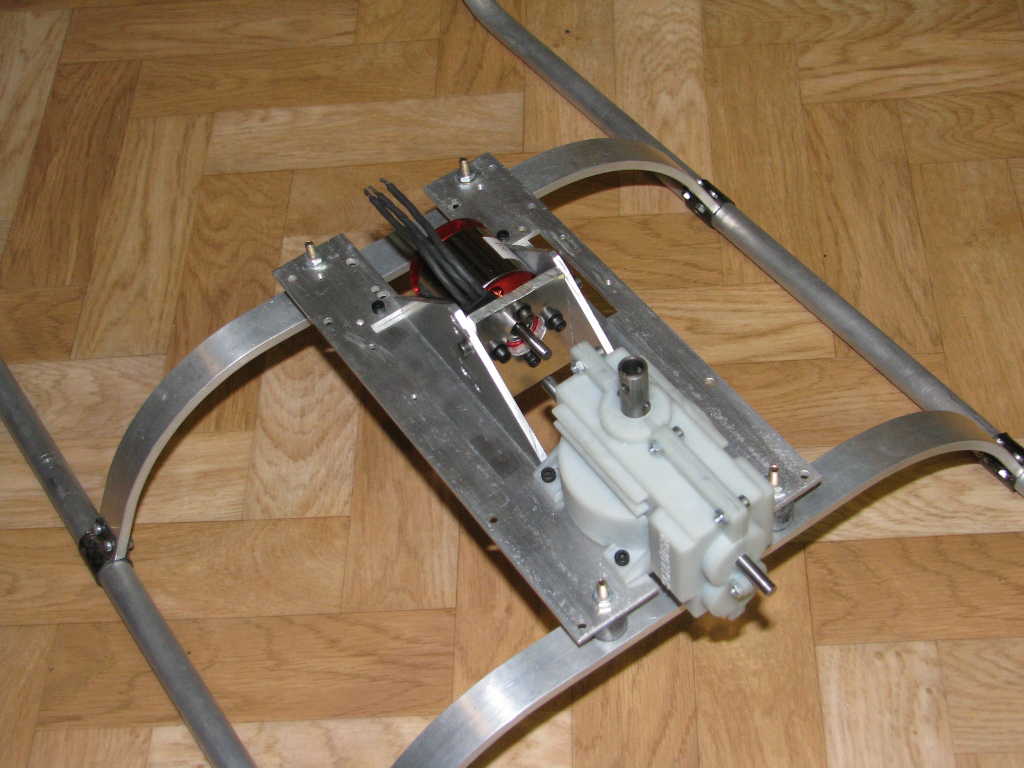 Elektrische Hegi Cobra - Motorträger