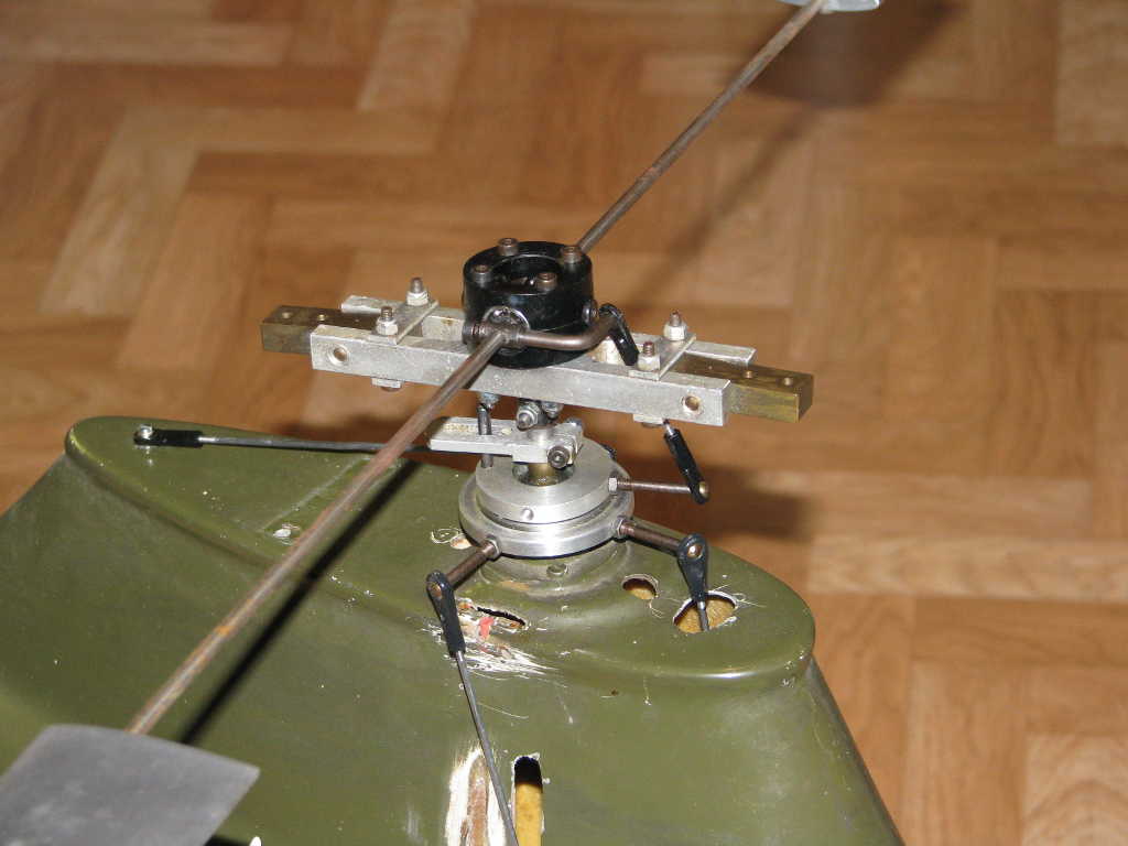 Elektrische Hegi Cobra - Hauptrotor