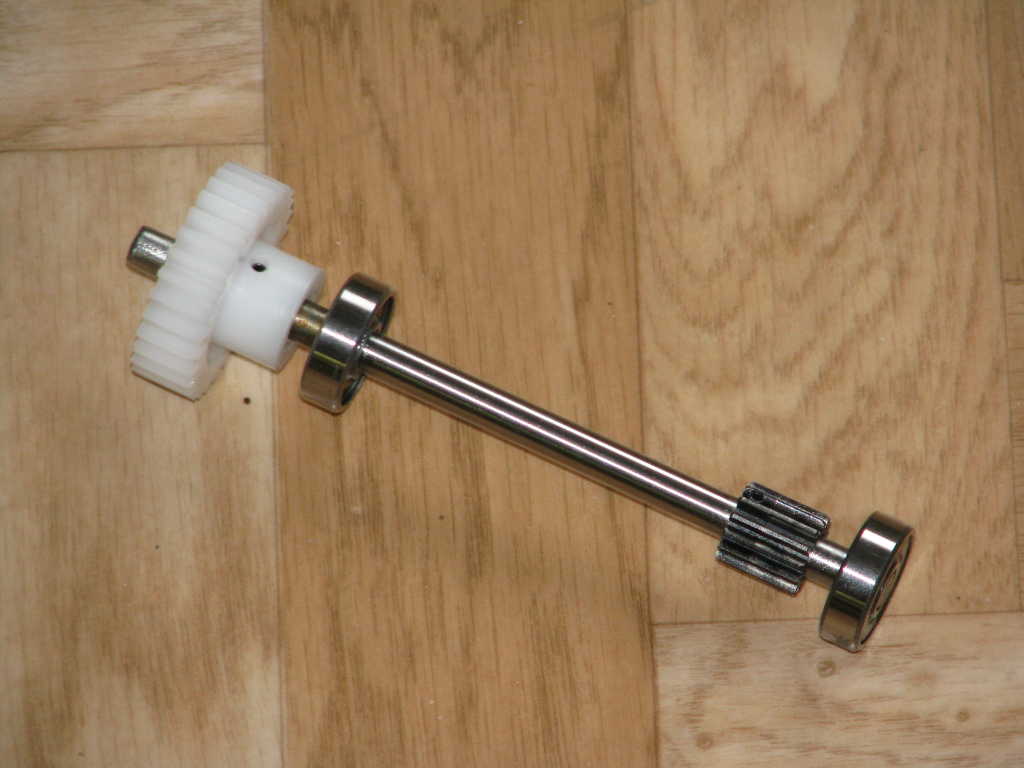 Elektrische Hegi Cobra - Zwischengetriebe