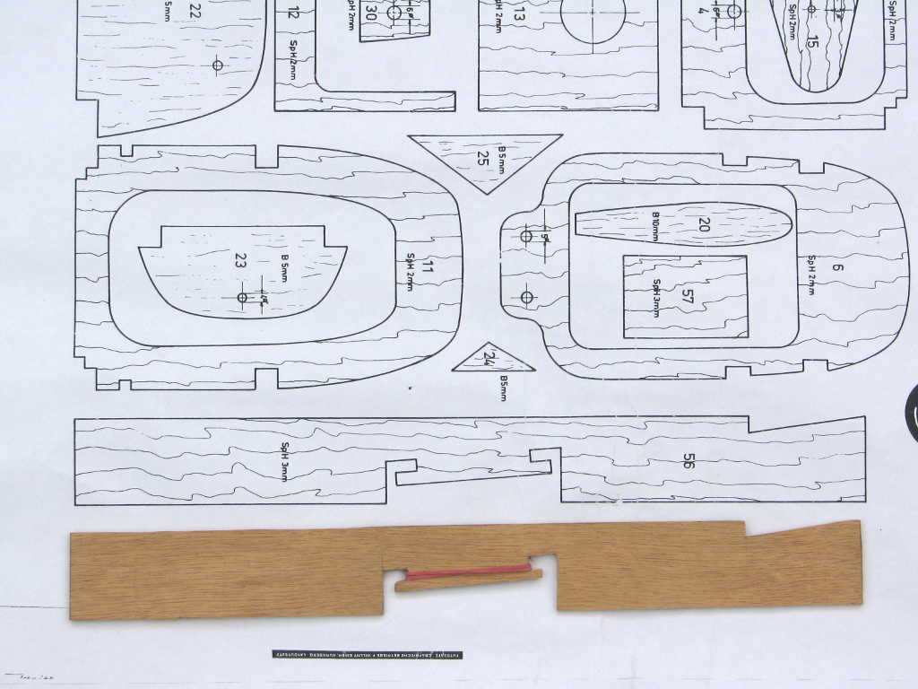 Blattwinklel-Einstelllehre nach Hegi-Plan
